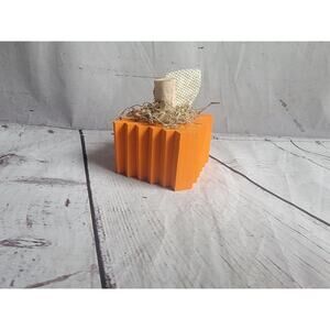 Handmade Rustic Wooden Orange Pumpkin Fall Decor Countrycore Farmhouse Lot #5